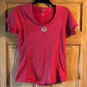 Antigua Women's Vibrant Red Short Sleeve Tee